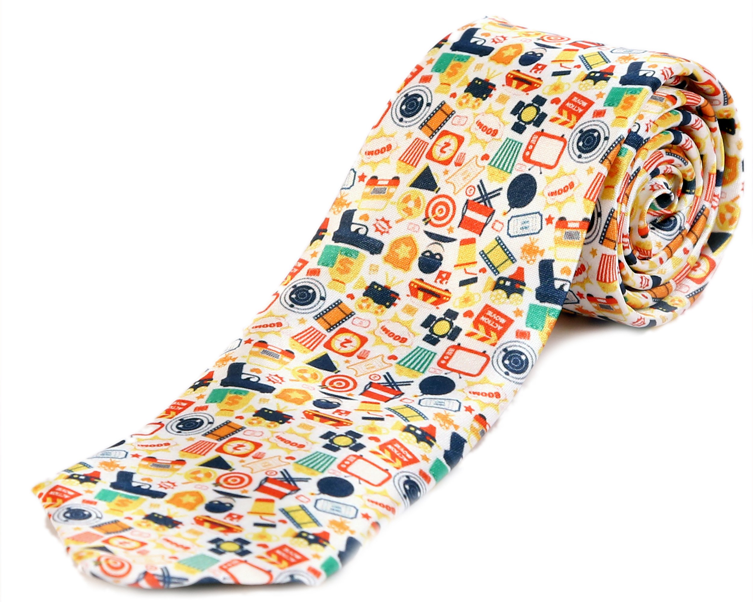 blacksmith Movie Buff Design Tie for Men-picture-14