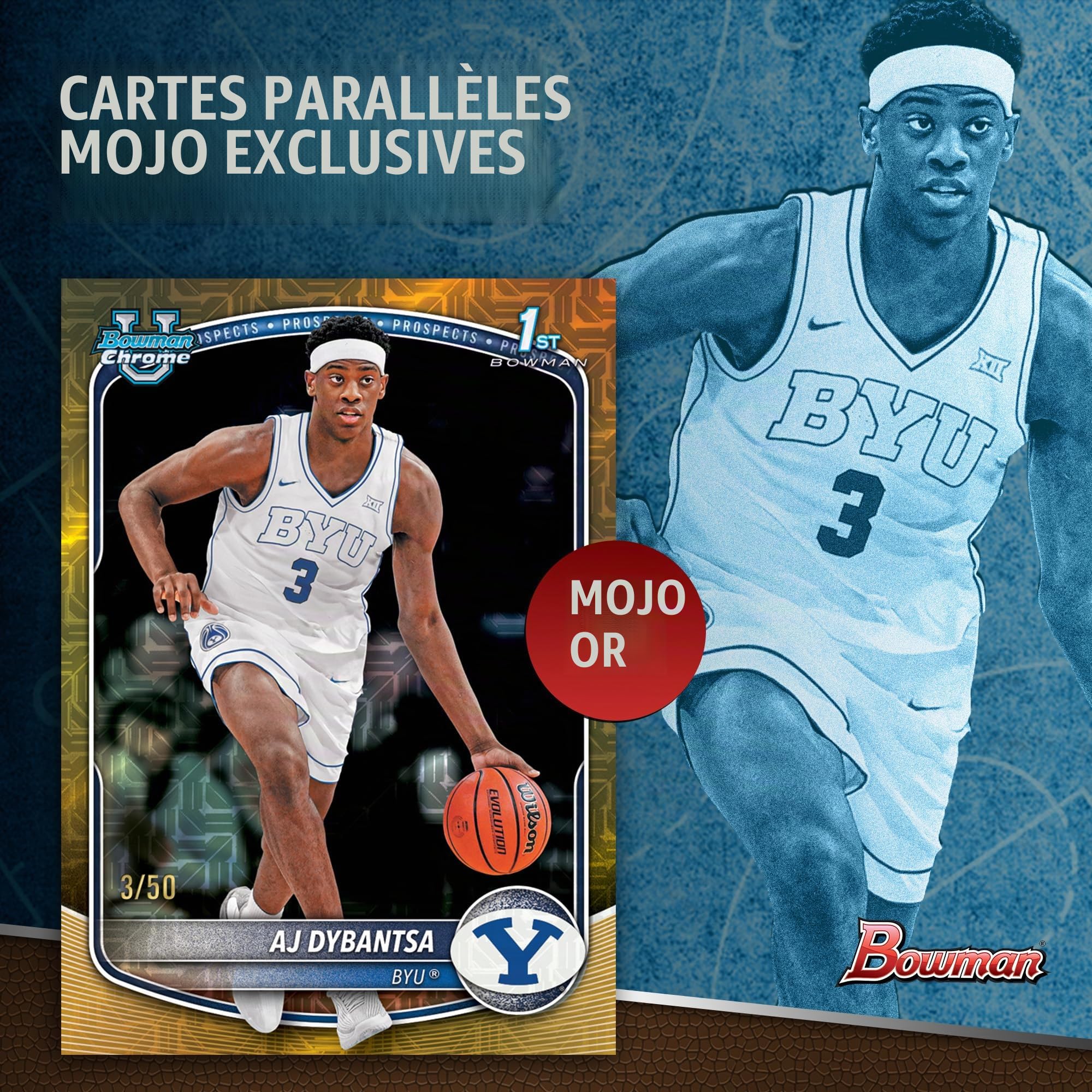Ballon de basket Bowman 2025-26 - scellé en usine - Mega Box