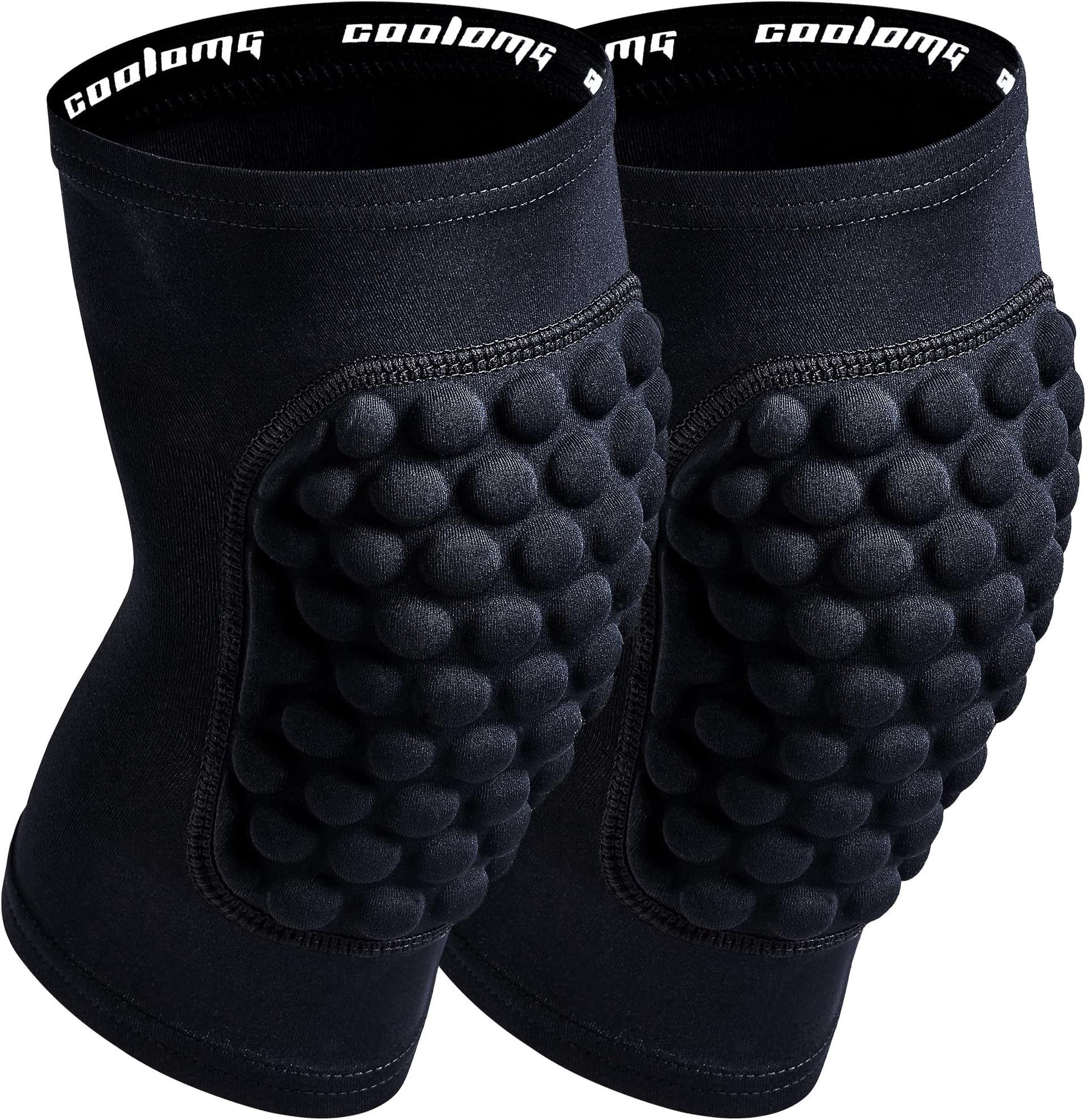 Basketball Knee Pad for Kids Youth Adult, Compression Anti-slip Knee Sleeve for Baseball Volleyball Football, Sports Knee Protector (1 Pair)