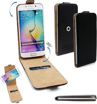 K-S-Trade Protective Case For Coolpad Cool S TOP SET: 360° Flip Style Cover Smartphone Case Compatible With Coolpad Cool S, Black + Bumper, Flip Cover