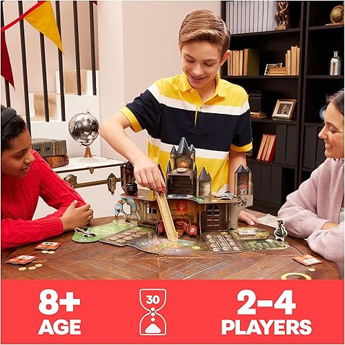 Miniatura 2 de Wizarding World Hogwarts Magical Mayhem 3D Juego de mesa  Juego de Harry Potter para familias, adultos y niños a partir de 8 años