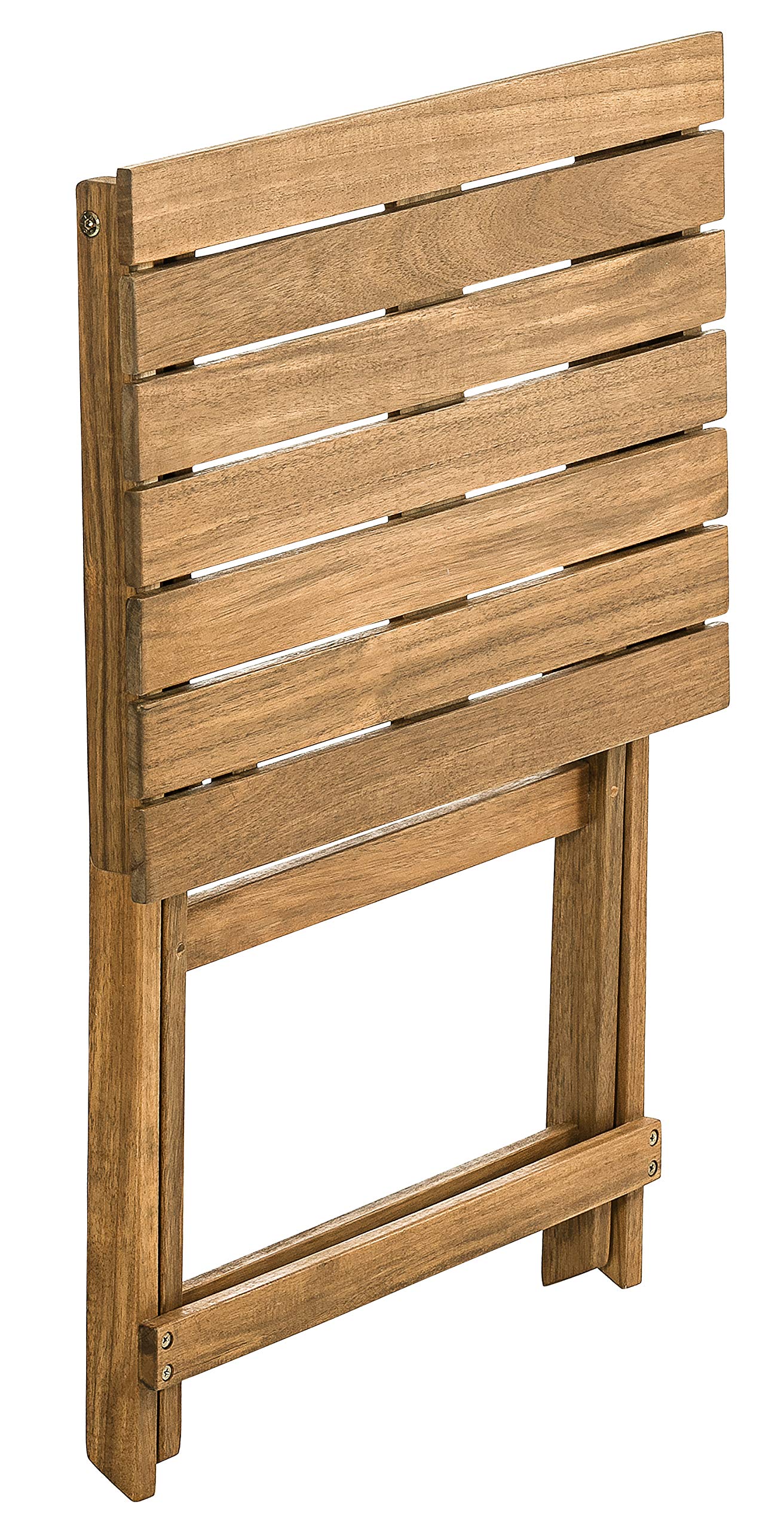 Dehner Klapptisch Macao, ca. 60 x 50 x 36 cm, aus FSC® - zertifiziertem Akazienholz, geölt, natur