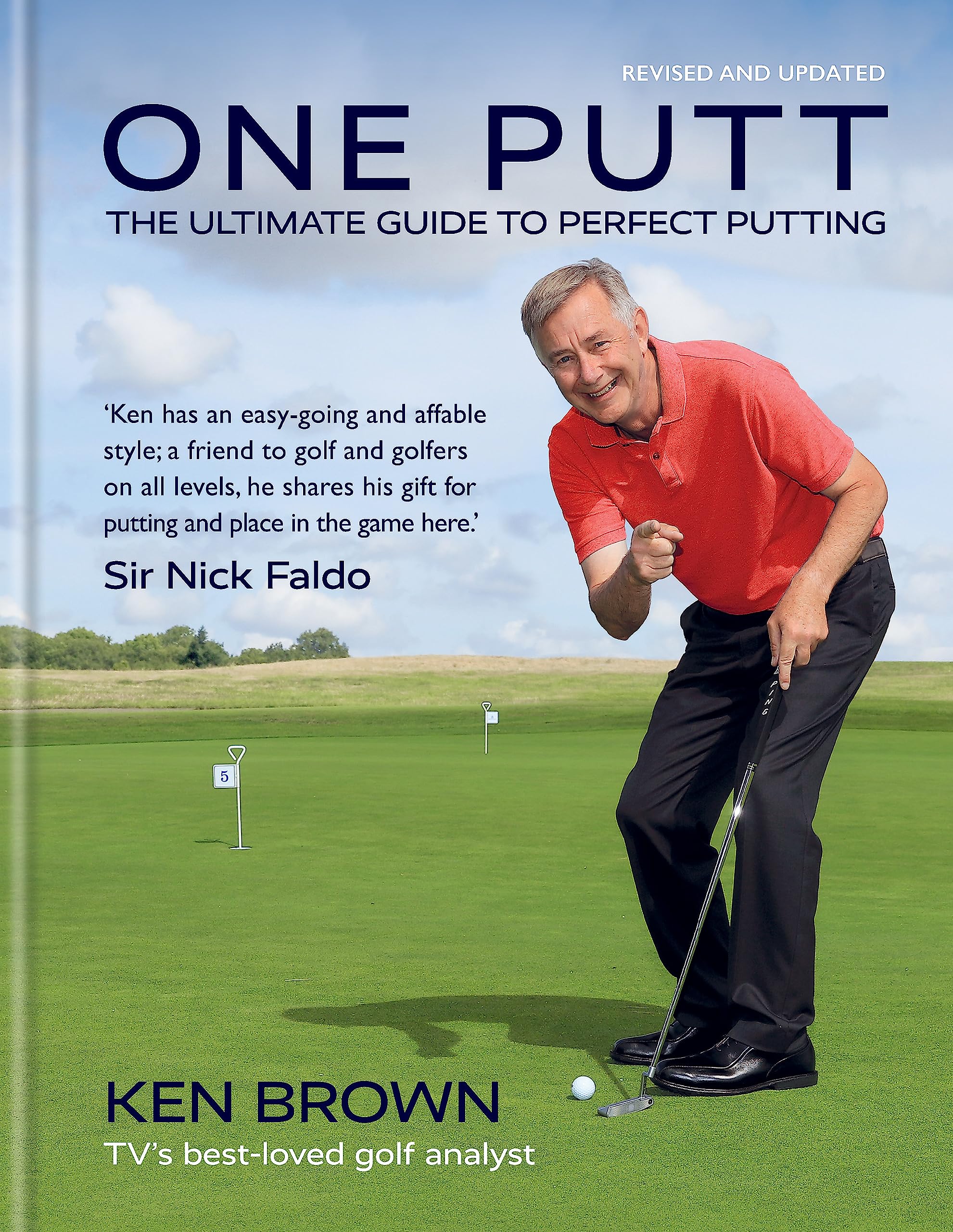 One Putt The ultimate guide to perfect putting by Ken Brown (Hardback Book)