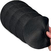 Vista 9 de JAR HEADS Juego de abridores de tarros de goma con almohadilla de agarre de 5 piezas - Agarres gruesos de 5 pulgadas para abrir tarros fabricados