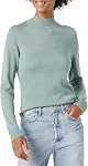 Amazon Essentials Womens Lightweight Mockneck Sweater (Available in Plus Size)