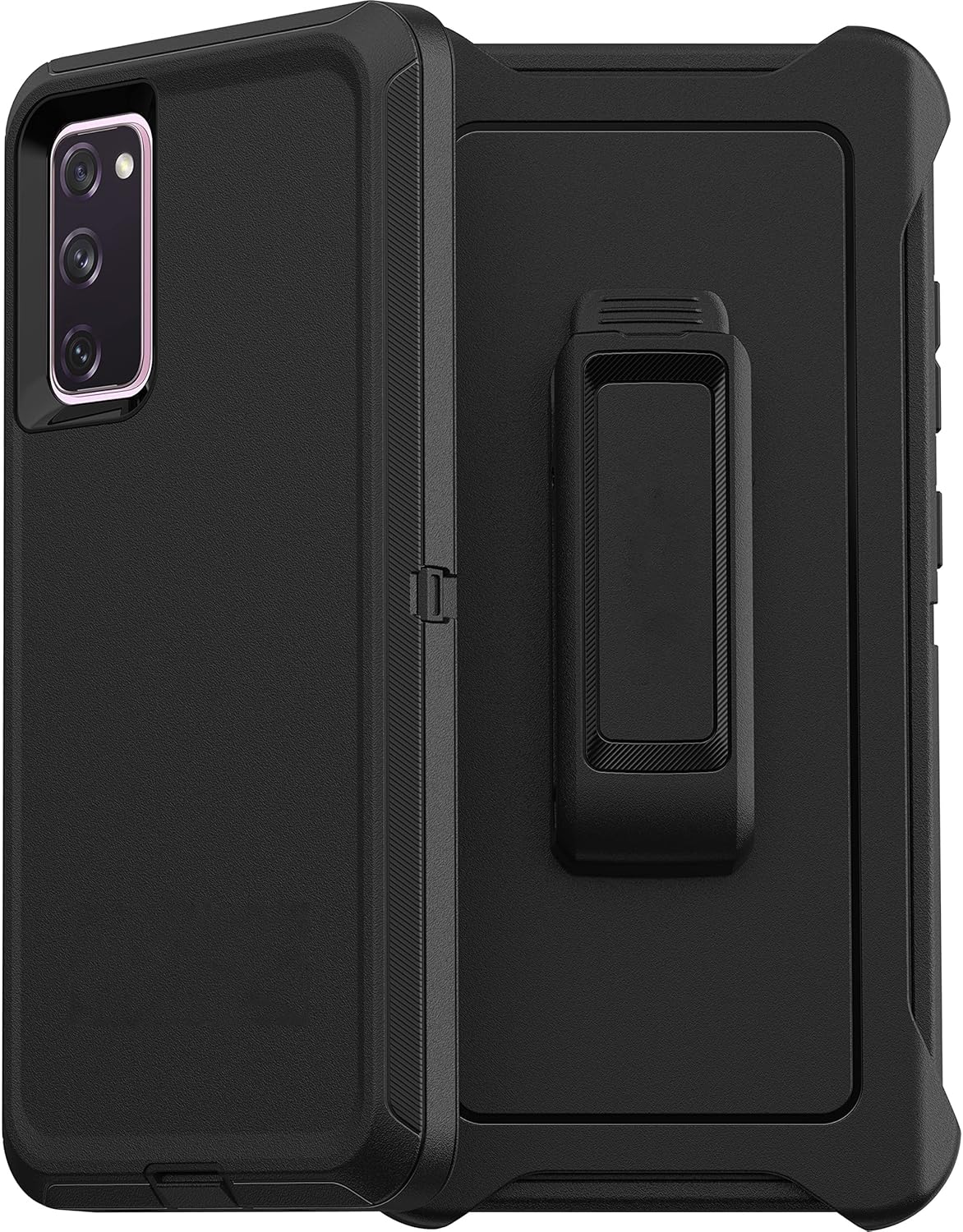 Defender Case Compatible with Samsung Galaxy S20 FE Case 5G - Black