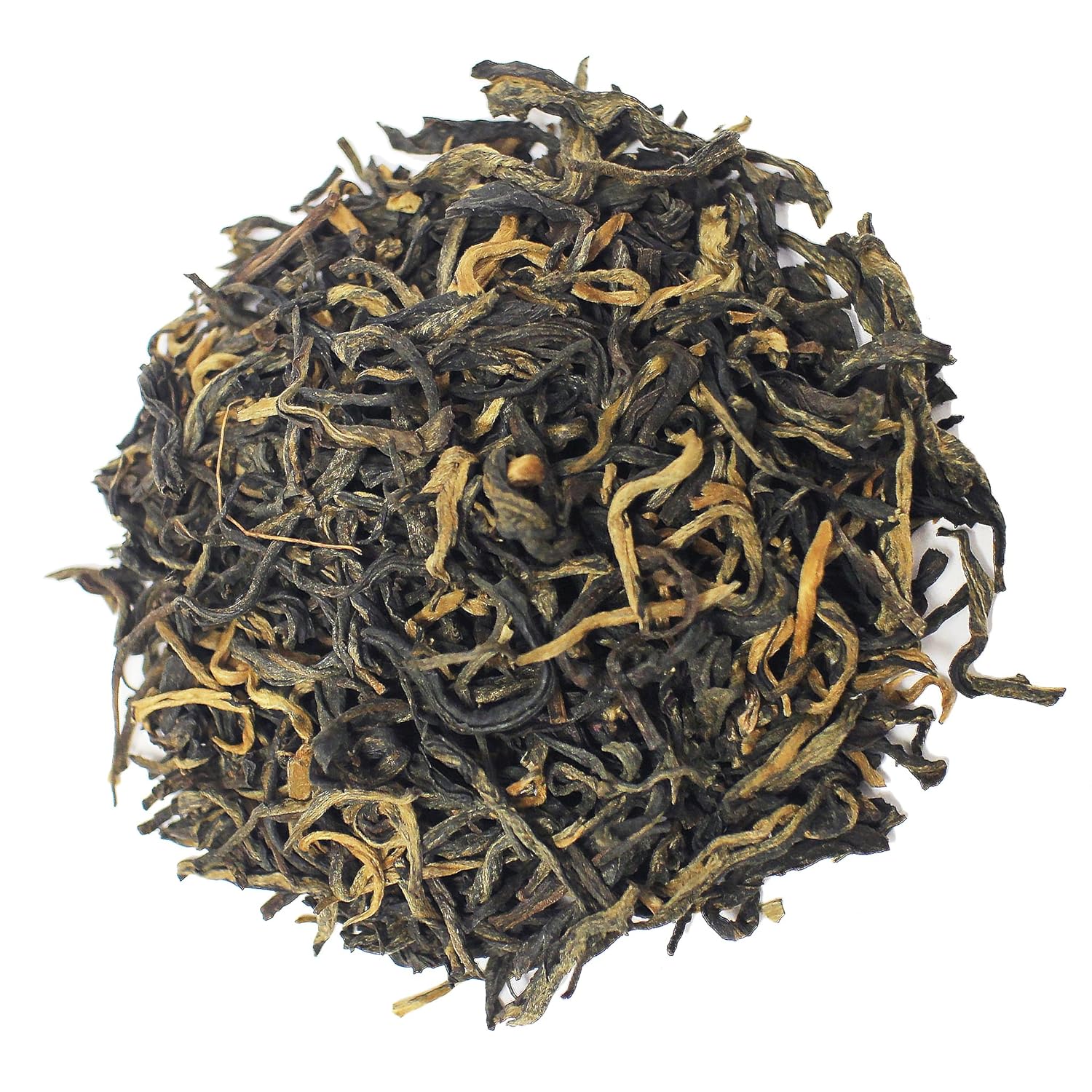 The Tea Farm - Golden Monkey Black Tea - Yunnan, China Loose Leaf Black Tea (1 Pound Bag)