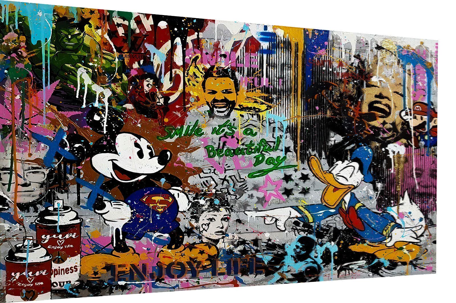 Magic Canvas Art Dagobert B8325 - Stampa artistica da