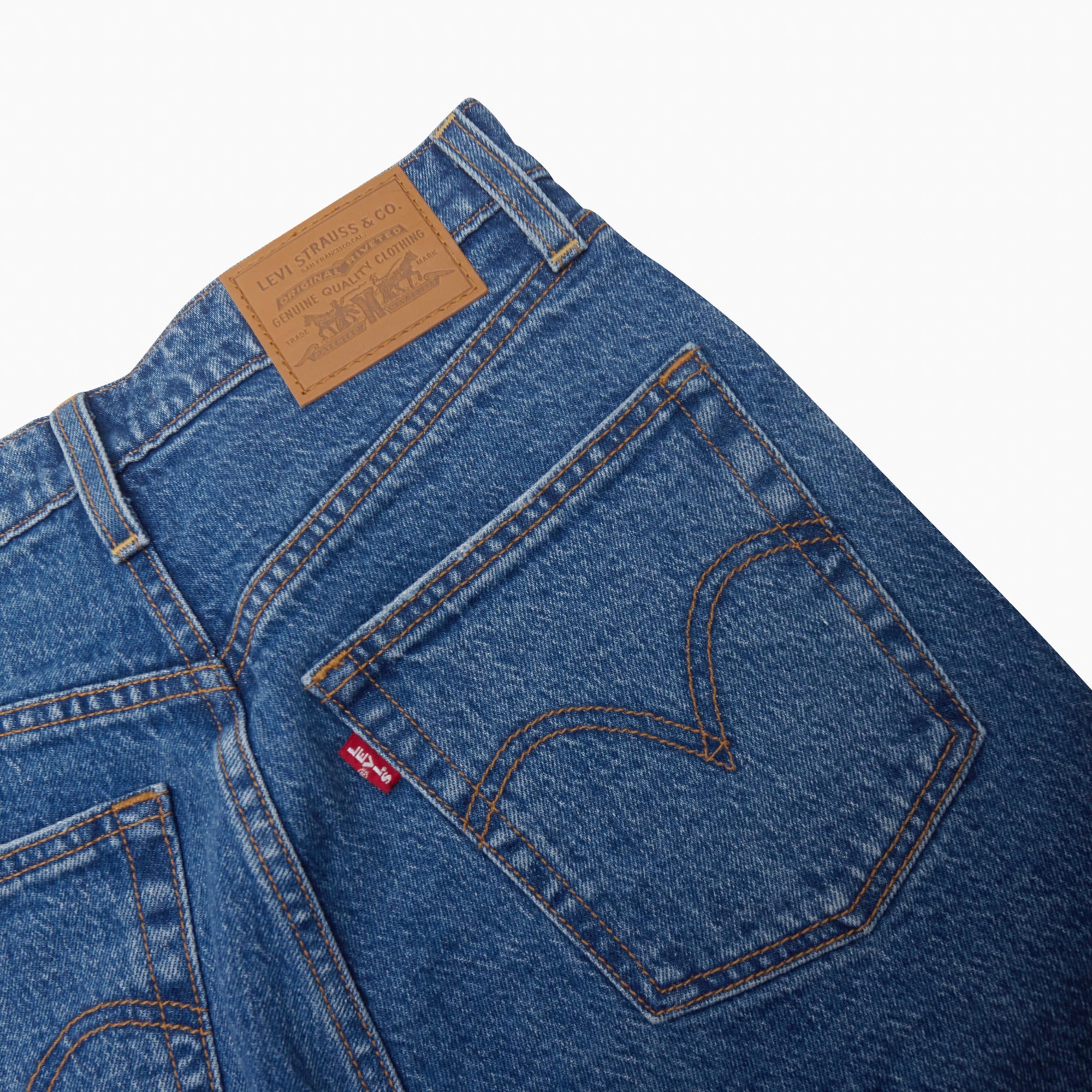Levi's Damen Ribcage Straight Ankle Light Indigo-Worn IN – Bild 5