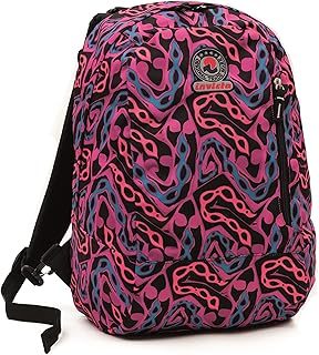 Zaino Twist - Double Face - 2 Zaini in 1 - Reversibile Viola Nero Rosa 26 LT