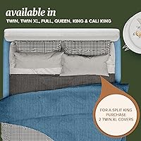 Vista 4 de Beckham Hotel Collection Protector de colchón: mezcla de algodón de grado hotelero, protección impermeable silenciosa que preserva la sensación