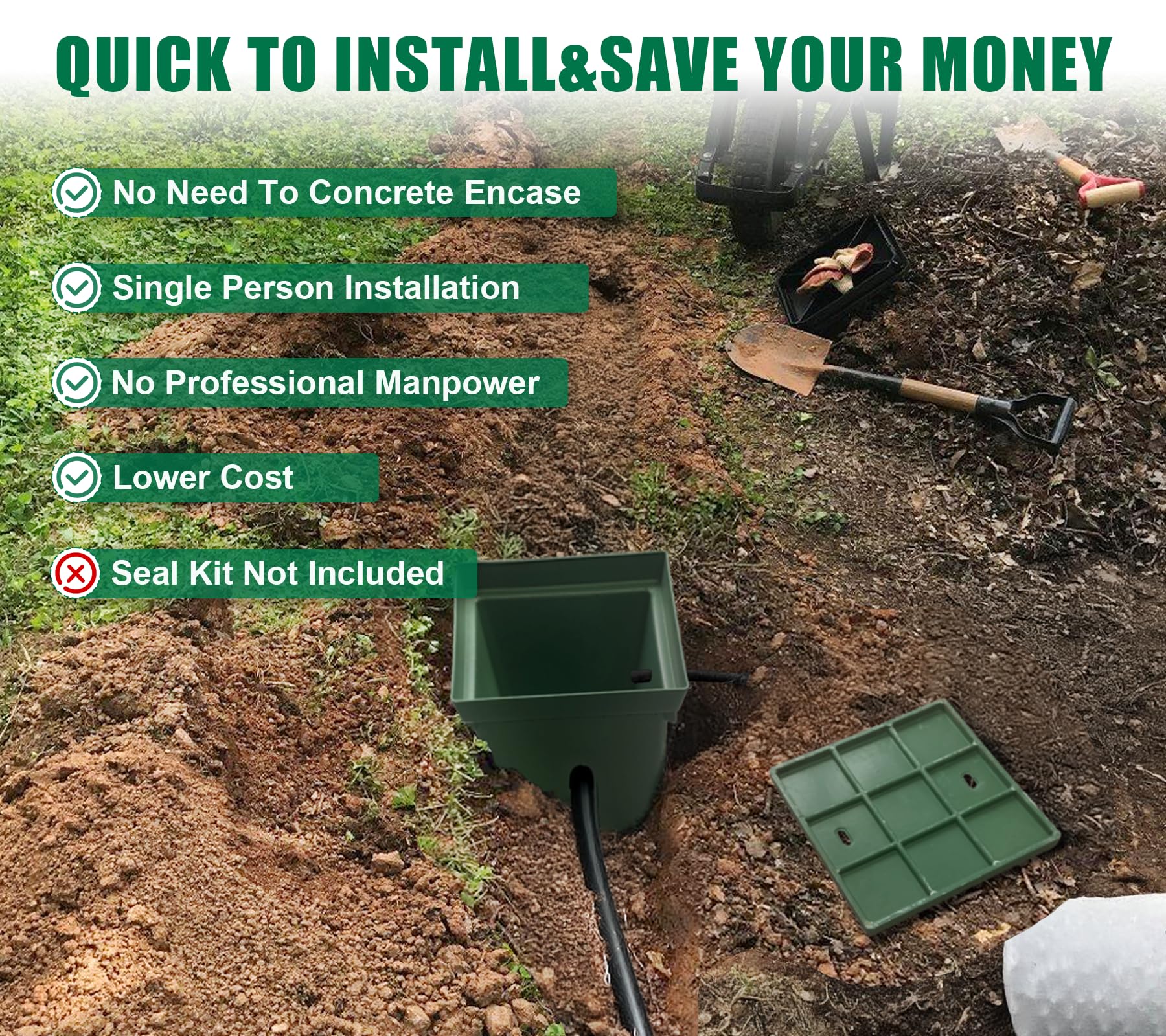 Underground Splice Boxes - Durable Cable Enclosures -3