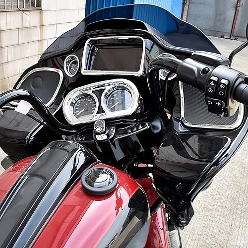 Miniatura 7 de Kit de embellecedores de carenado interior para Road Glide 2015-2022, cubiertas cromadas para Harley CVO Road Glide Limited Special Ultra 2015-2022