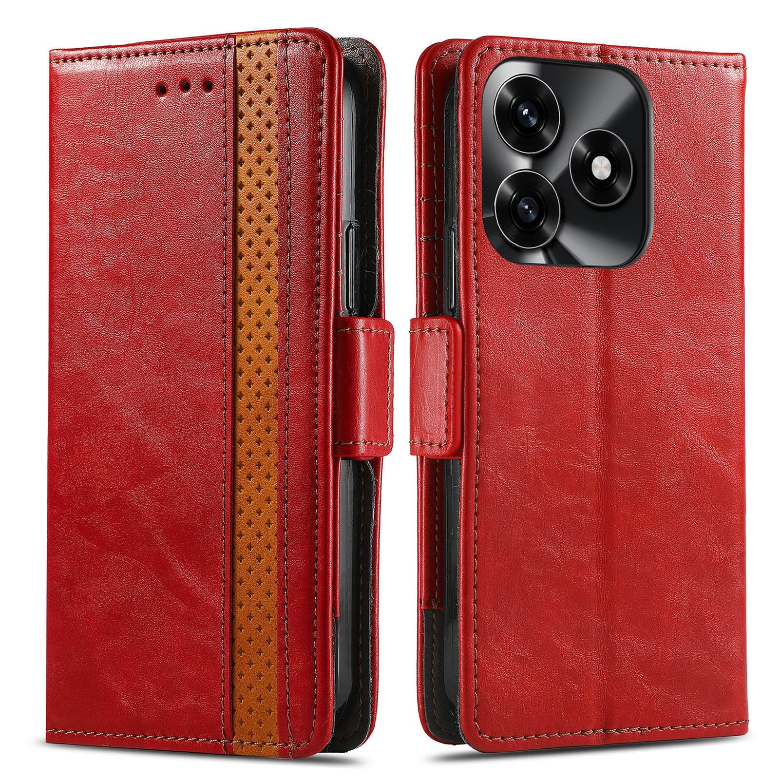 Coque Honor X5C Plus éviter rayures housse rabat cuir - 8