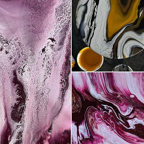 Miniatura 8 de Tintas acrílicas para artistas, juego de tinta acrílica #8-4 uds. 1.35 fl oz (1.4 fl oz) cada una