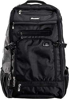 Franklin Sports MLB Traveler Elite Baseball Backpack â€“ Baseball Bag or Softball Backpack â€“ Stores Batting Glove, Helmet, Cleats and More - Water-Resistant Youth Baseball Bag â€“ Premium Batpack