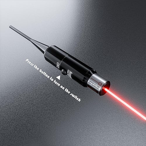 Miniatura 4 de Kit de observador láser táctico profesional mira de diámetro rojo con 30 adaptadores, láser de avistamiento de calibre múltiple, visor de calibre