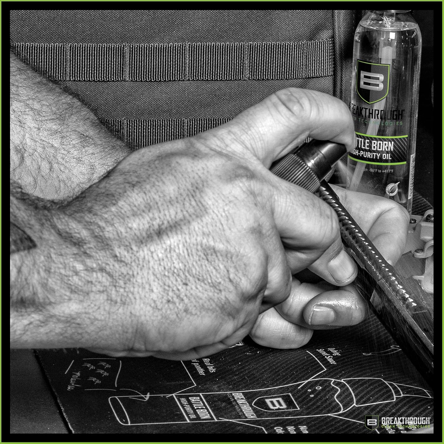 Breakthrough Clean Gun Lube - Battle Born High-Purity Gun Oil - Gun Cleaning Lubricant and Oil - Use on Equipment and Tools - 1 Gal