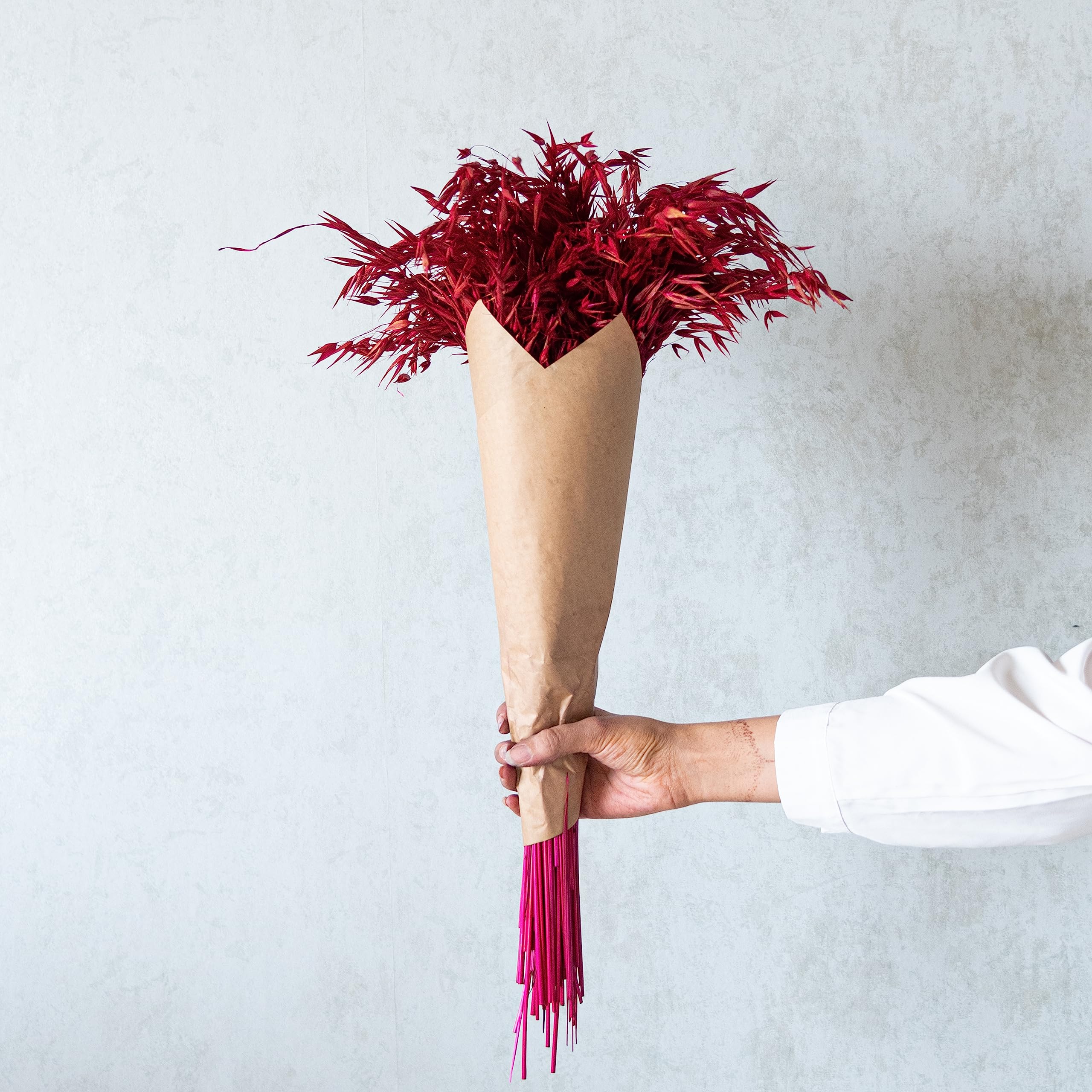 Pink Havana Grass | Dried Flower Boquet| Eco-Friendly Flowers for Home Decor | Vase Filler for Home-50g-image-37