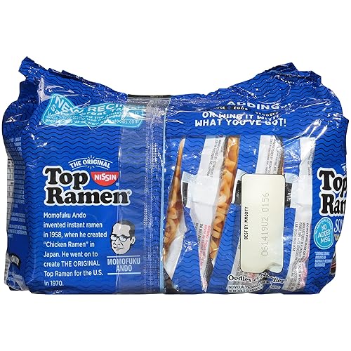 Miniatura 2 de Nissin Top Ramen Dry Soup Oriental 6pk, 18 onzas