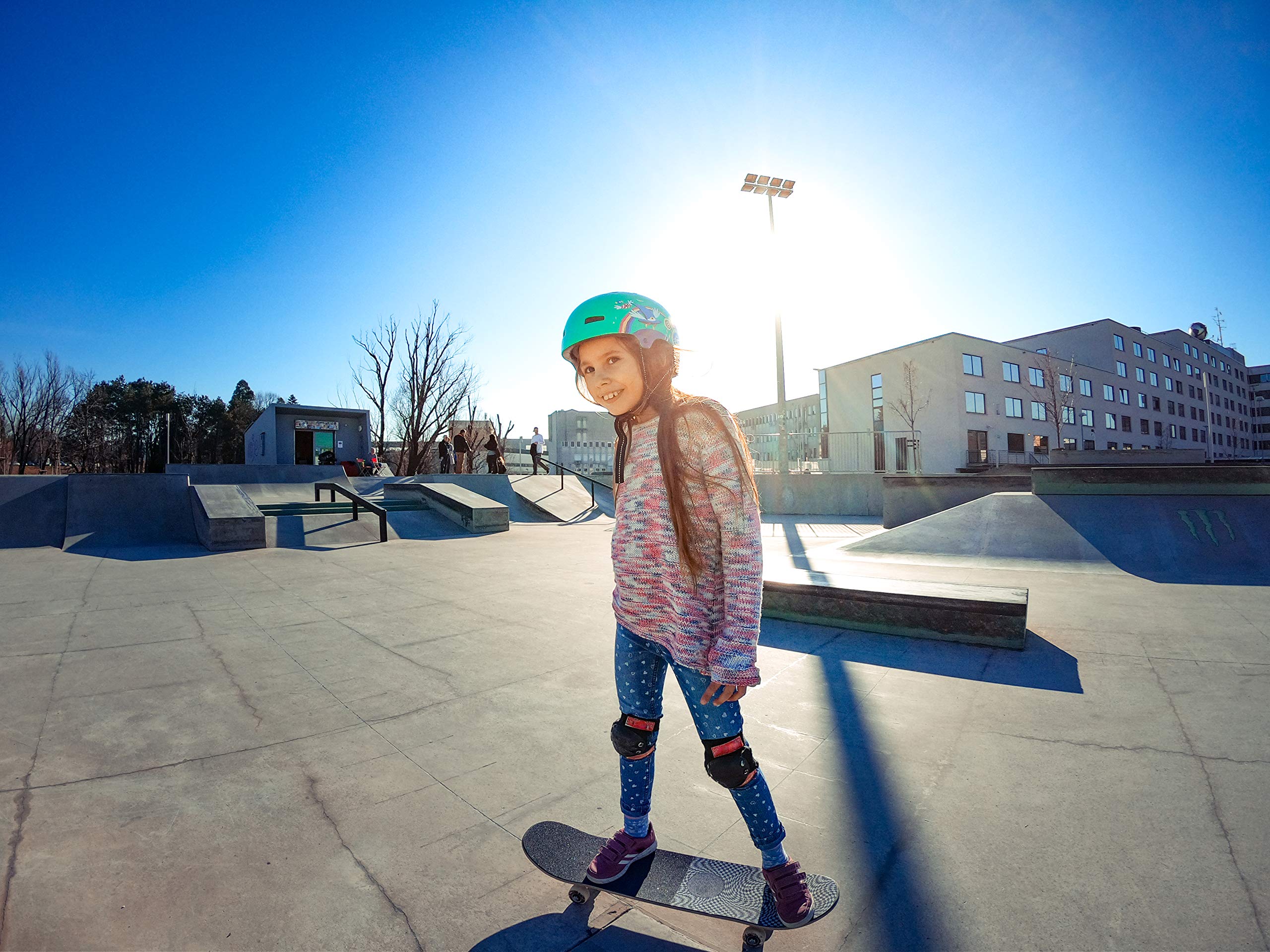 Amazon | BNUENMEE クラシック 凹面 スケートボード 男の子 女の子