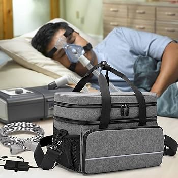 Amazon.com: CURMIO CPAP Travel Bag Storage Case Compatible with