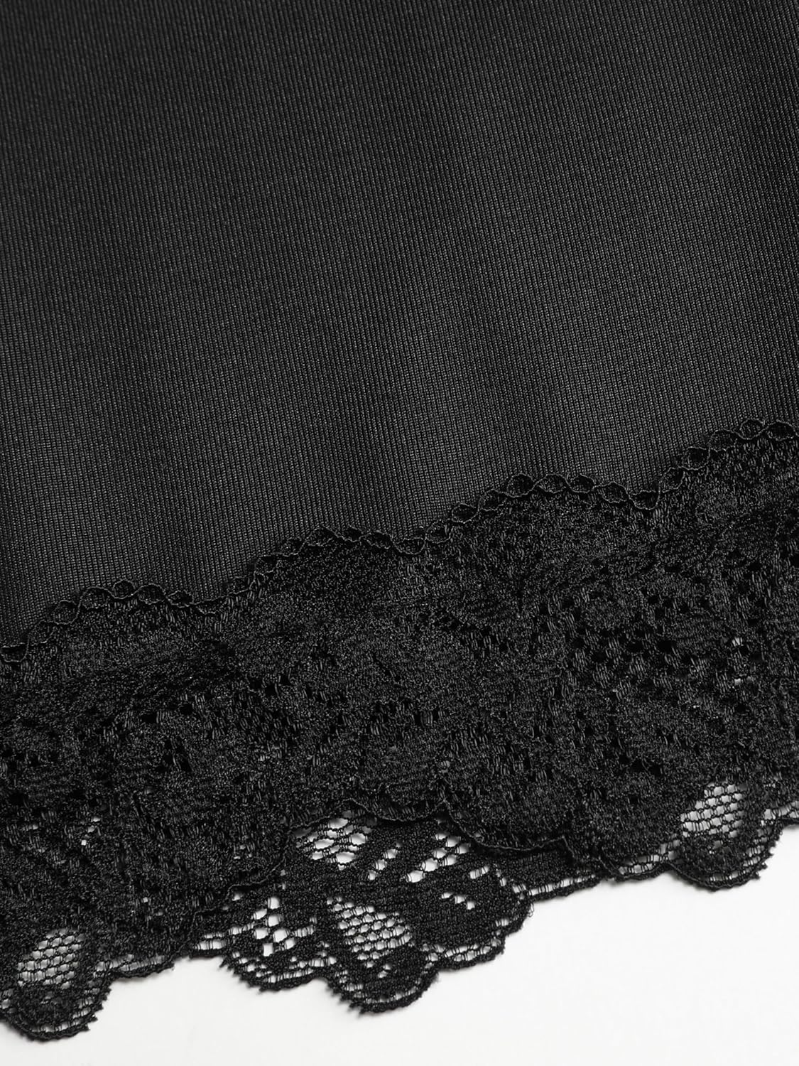 CIDER Women's Summer Semi Formal Dresses Satin Lace V Neck Spaghetti Strap Slip Midi Dress Sexy Dresses Nightgown Party - Image 5