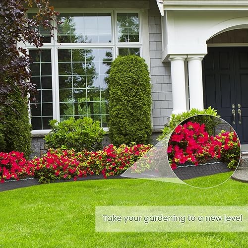 Miniatura 6 de Tela de barrera de malezas, 3x50ft Paisaje tela, 2.4oz resistente tejido tela de alta permeabilidad, Tela de entrada de coche, Paño de control de