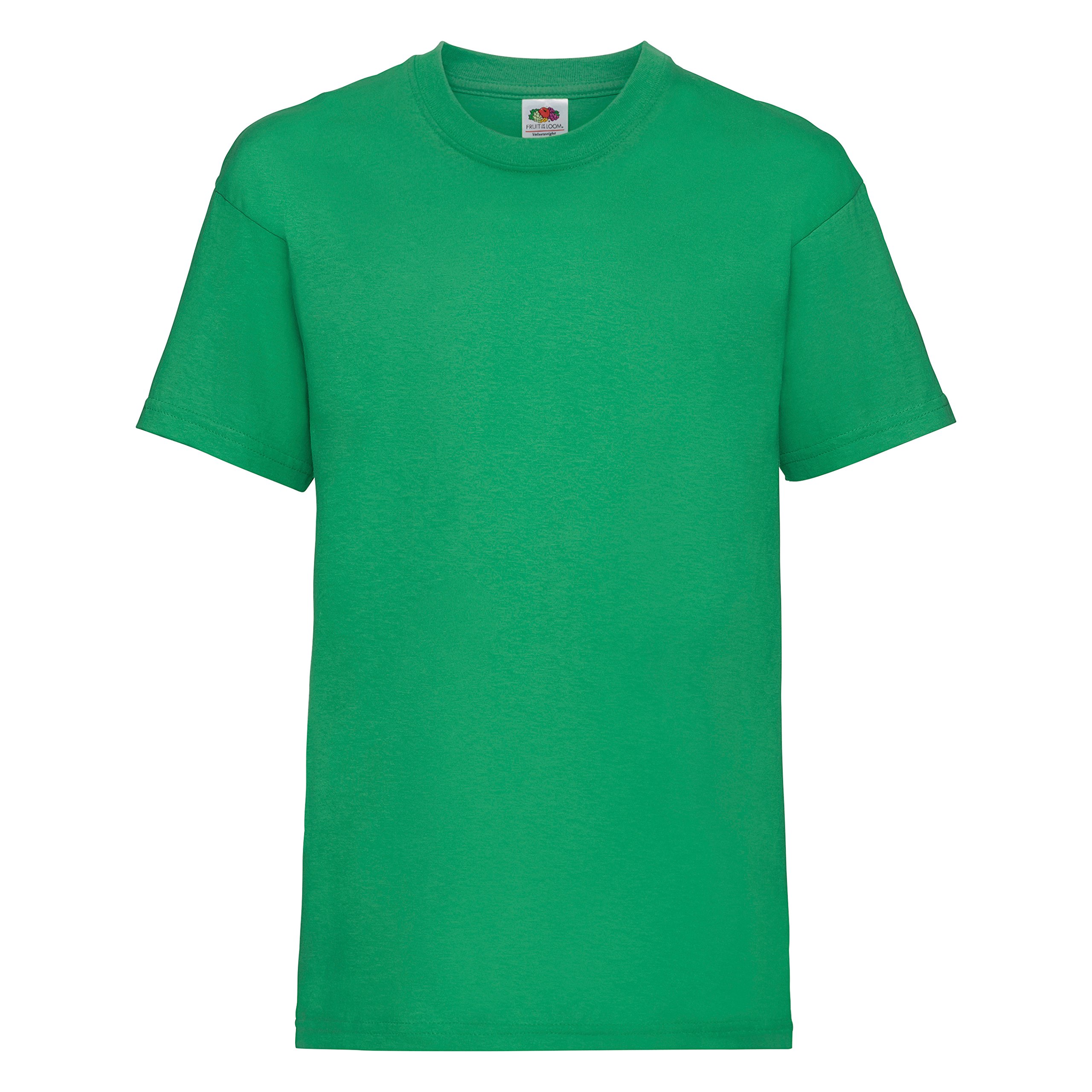 Fruit of the Loom Boys' T-Shirt - Green - 7-8 Years