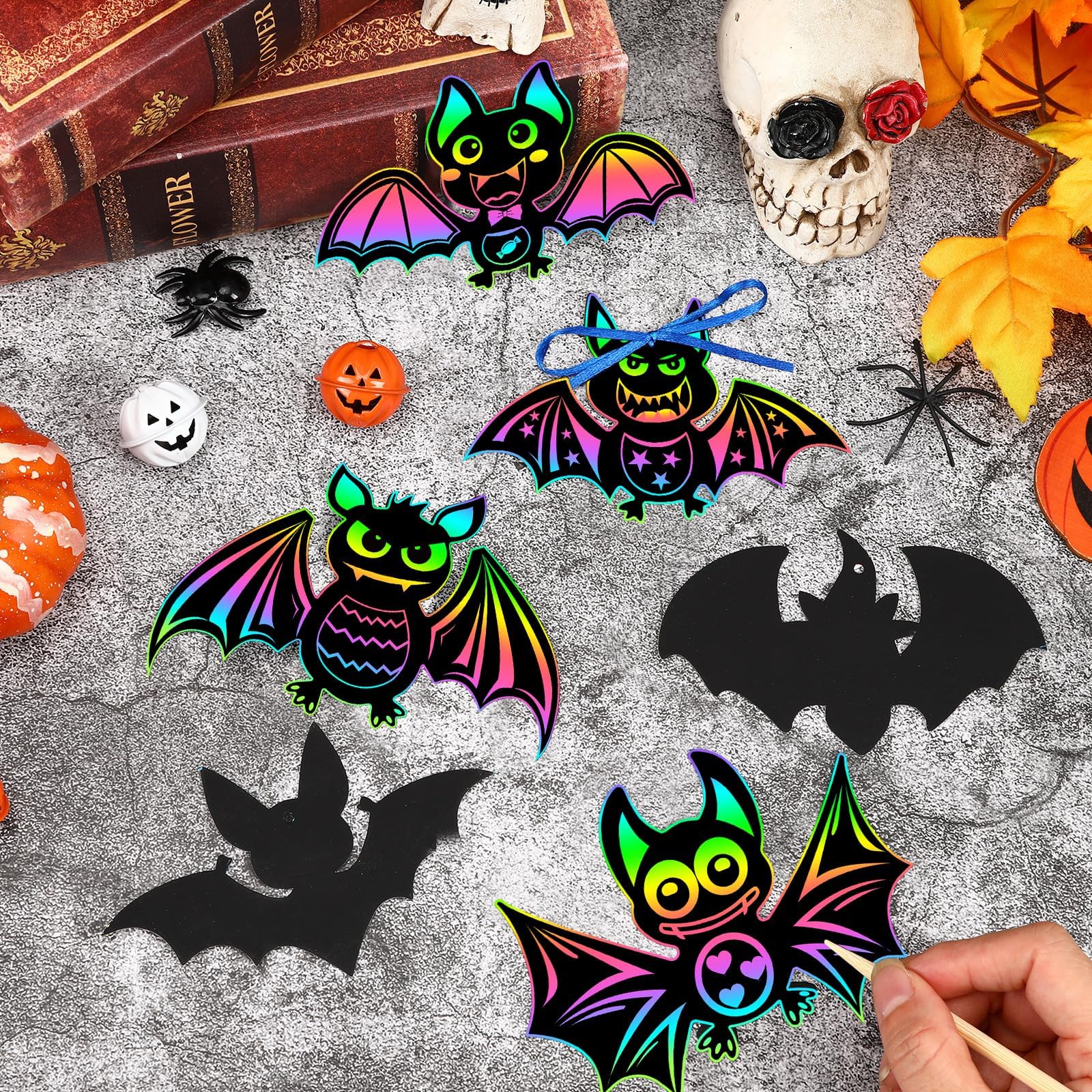 JULMELON 36Pcs Halloween Crafts - Image 4