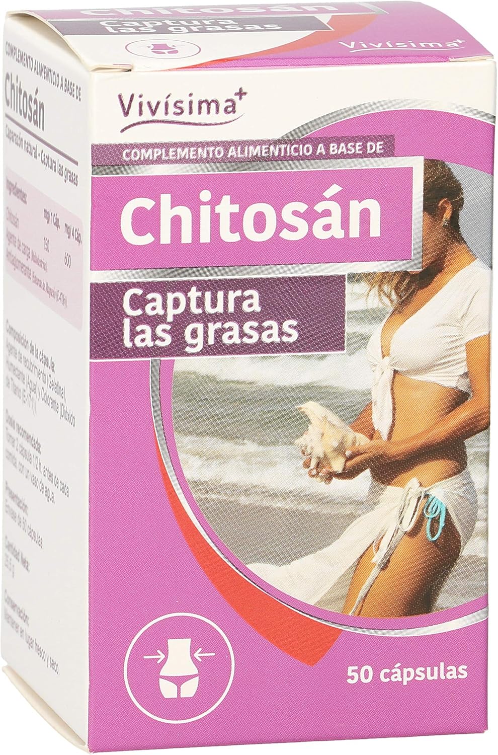 VIVISIMA+ chitosan envase 50 capsulas
