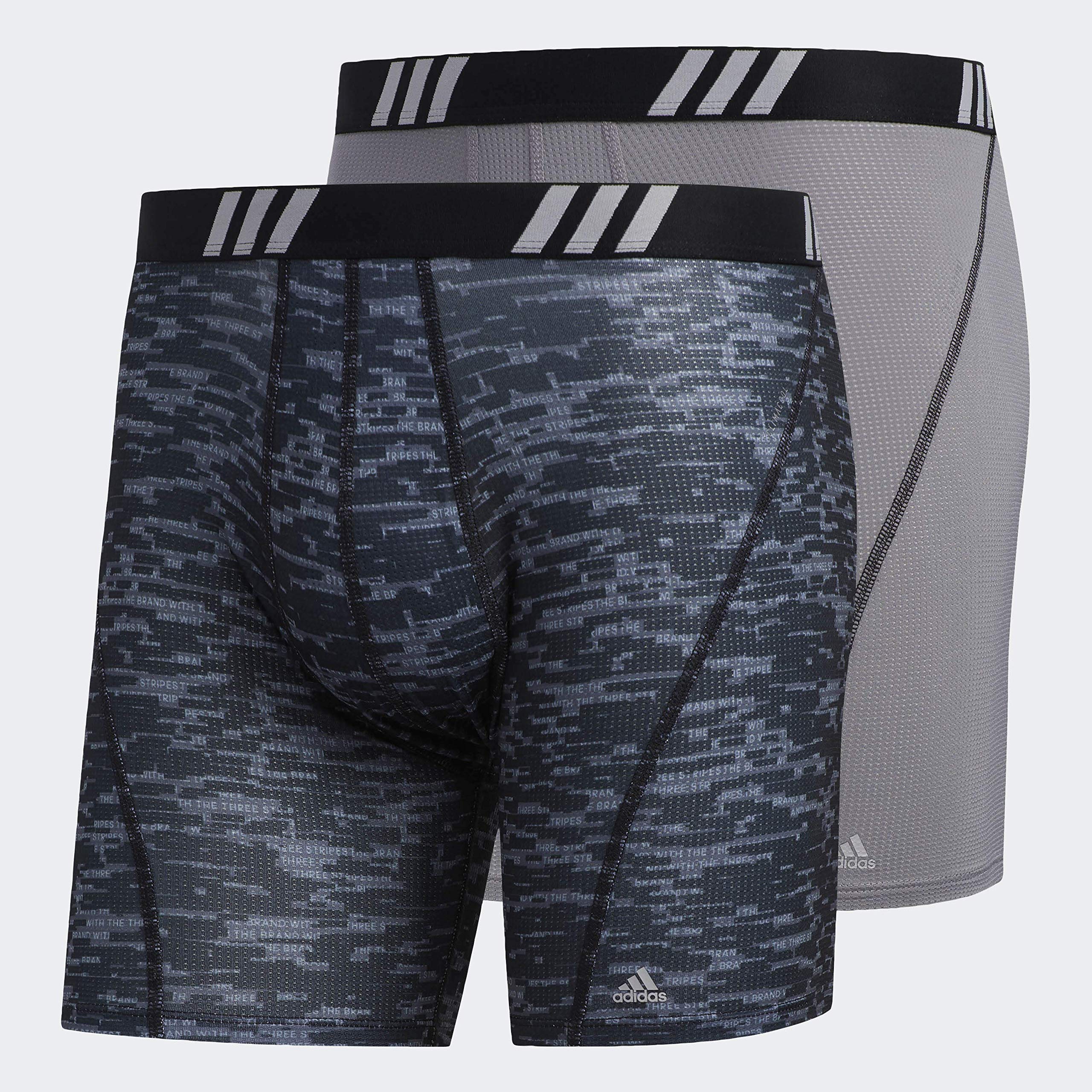 adidas Herren Herren Sport Performance Mesh 2er-Pack Boxershorts Unterwäsche