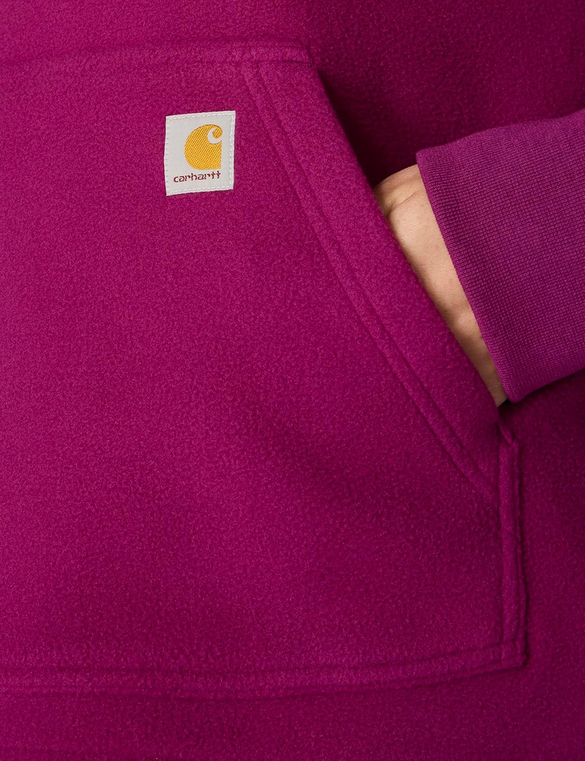 Carhartt womens Force Oversized-fit Fleece Hooded Sweatshirt - Image 7