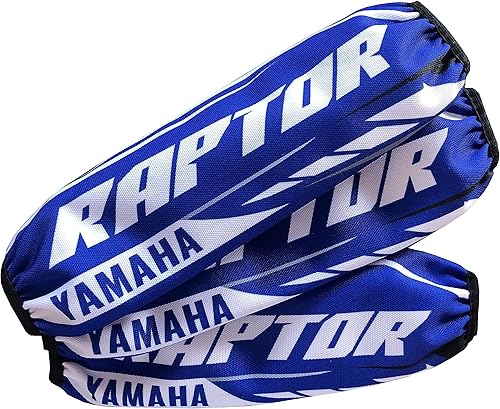 Miniatura 2 de Juego de 3 fundas de amortiguador para Yamaha Raptor Banshee 90 400 450 600 700 Azul