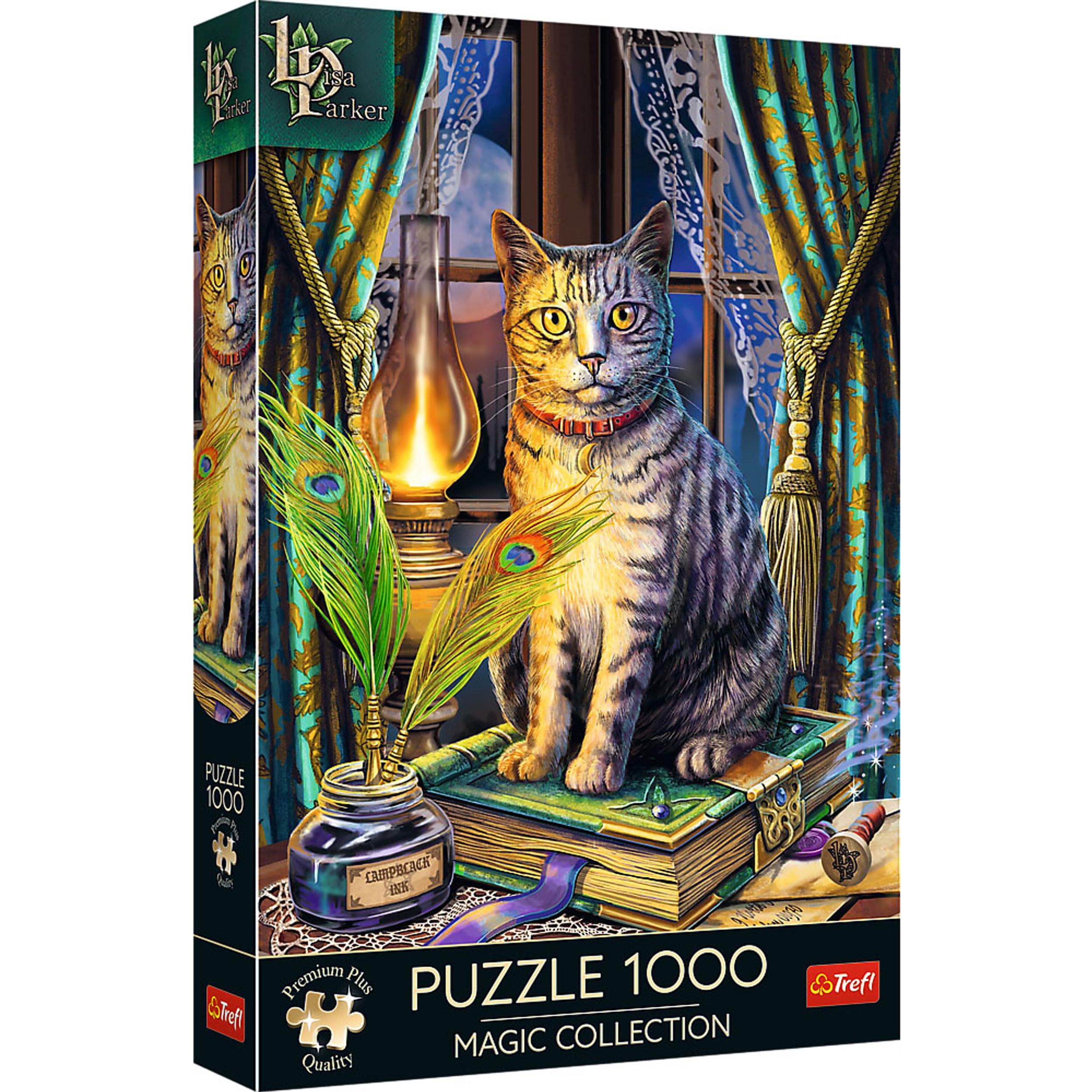 Trefl Premium Plus Quality Puzzle Magic Collection: Shadow Book - 1000 Elements, Series Magic Pictures, Lisa Parker, Ideal Adaptation of Pieces, for Adults and Children from 12 Years