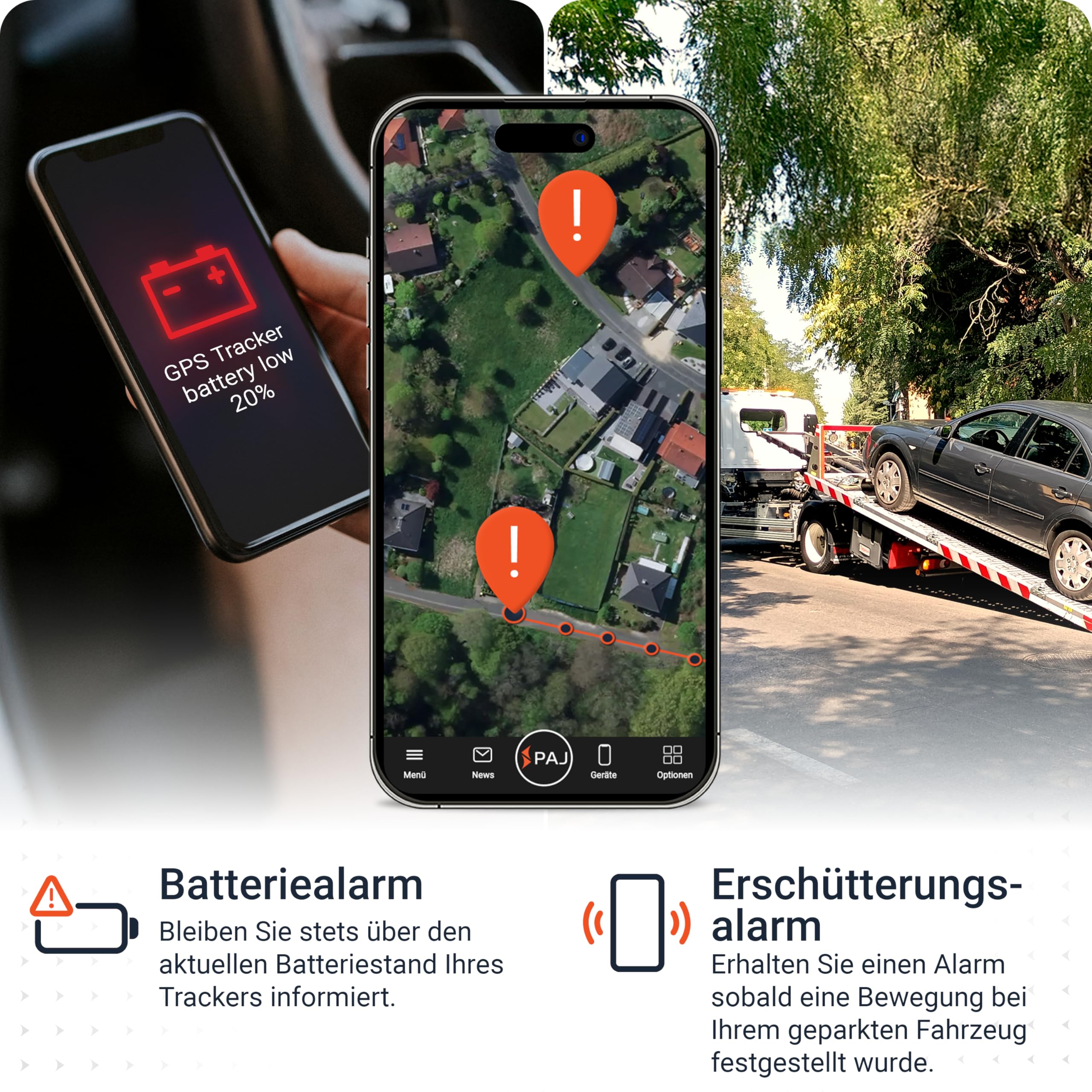 PAJ GPS - Power Finder 4G Langzeit GPS-Tracker, Power Finder von PAJ GPS, Ortung für Oldtimer, Auto, Fahrzeuge, Boote, Anhänger und mehr, inkl. Magnet-Befestigung, bis zu 90 Tage ohne Aufladen