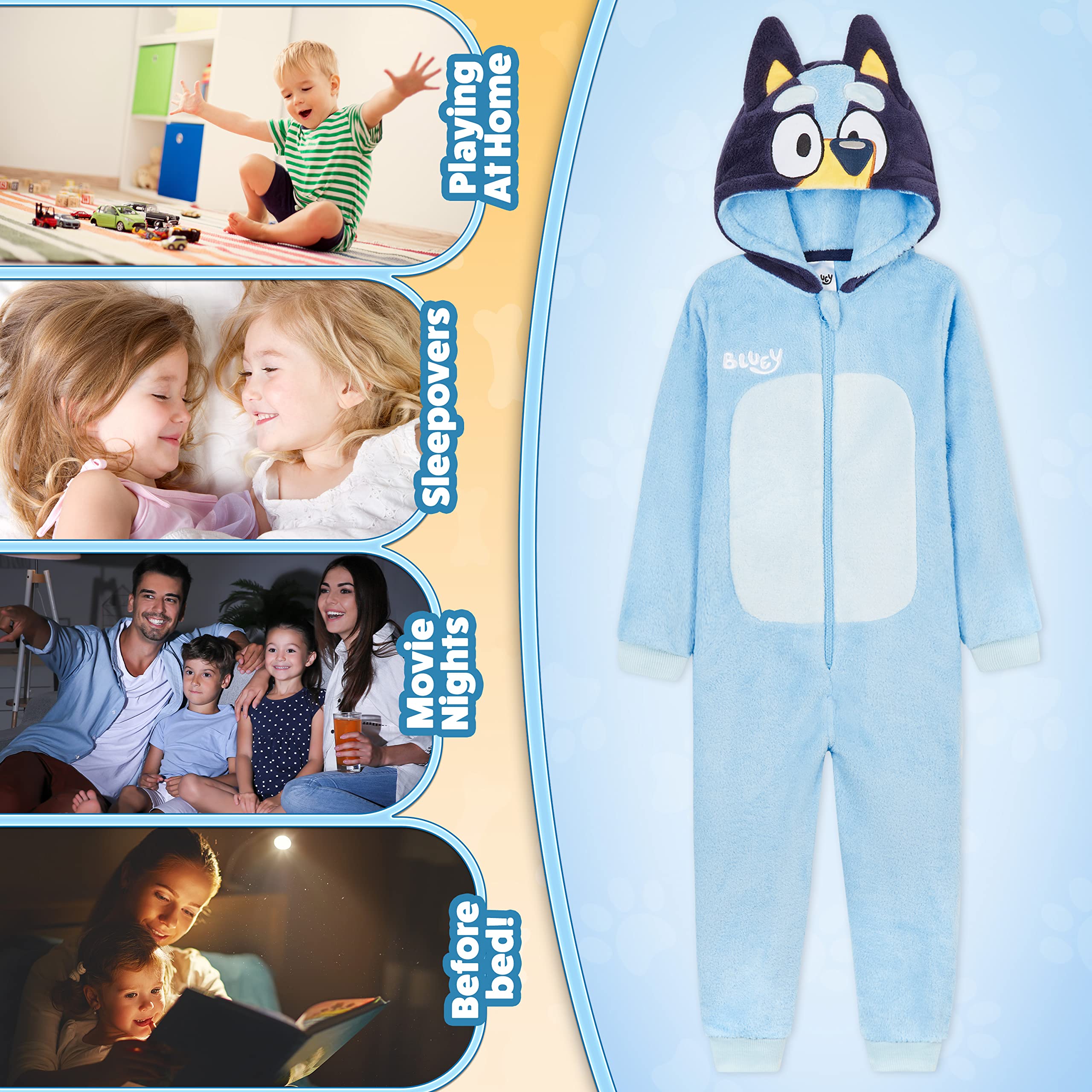 BlueY Onesie, Pyjama Pilou Pilou Garçon - Cadeau pour Garçon
