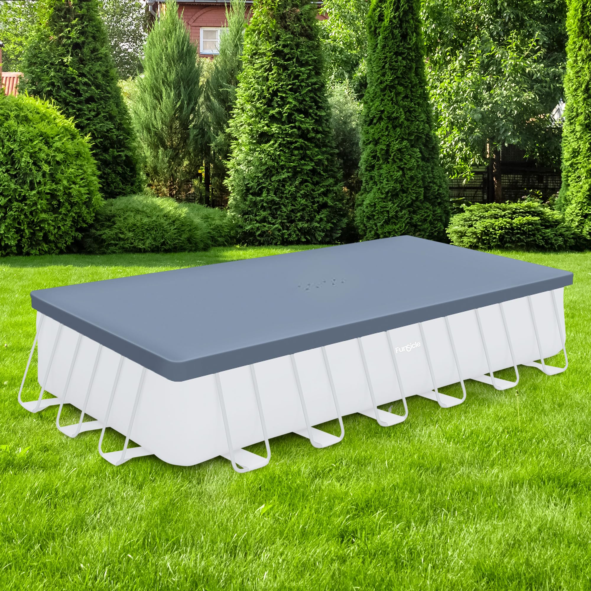 Amazon.com : Funsicle Durable Rectangular Pool Cover with