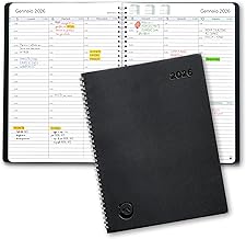 Smart Panda 2026 Diary - 2026 Weekly Diary - Simple Design to Stimulate Productivity - Soft Cover, 30 Minute Intervals - Yearly Calendar with Notes - A4