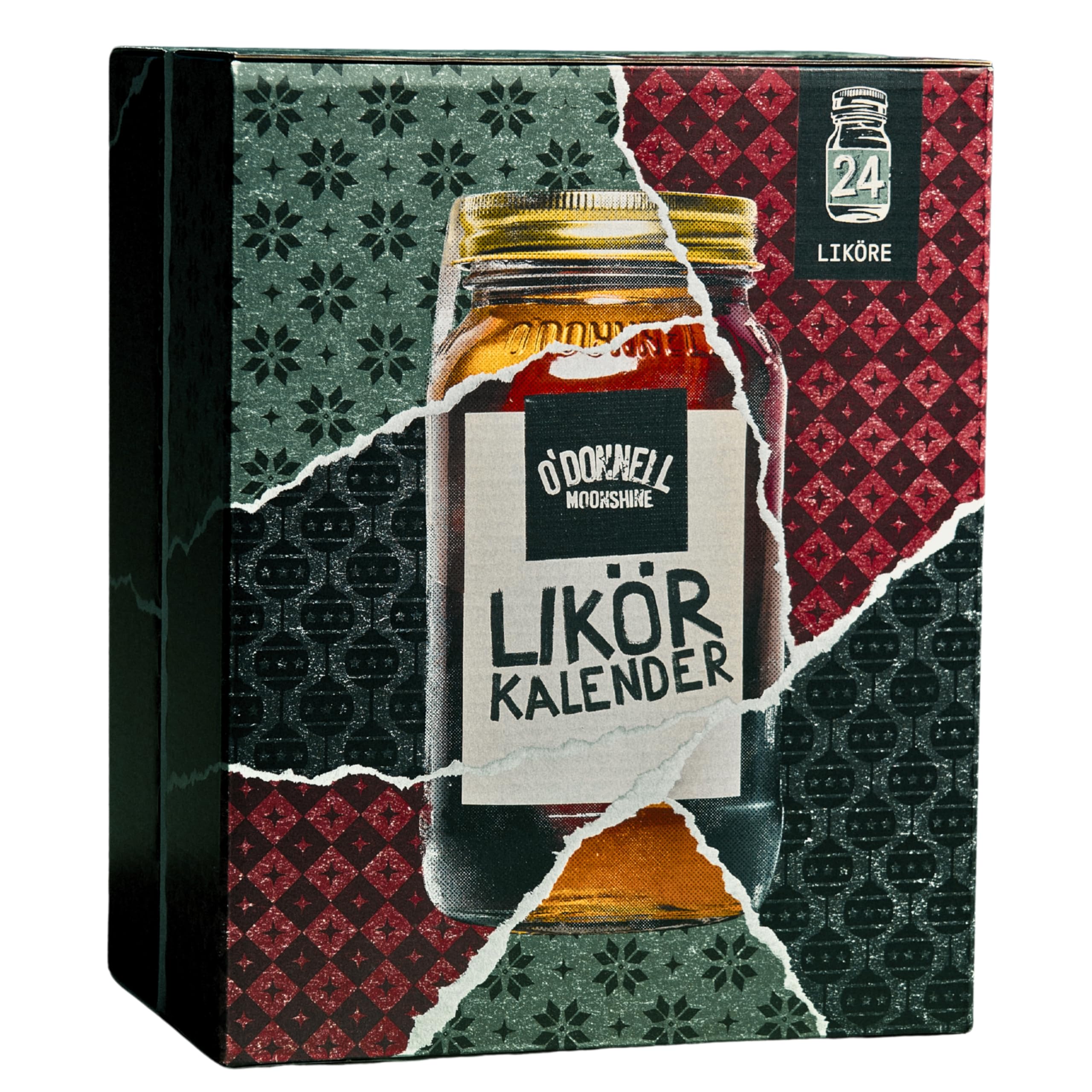 O'Donnell Shot-Adventskalender 2025 – Exklusives Moonshine Spirituosen Probierset (20ml) - Advent Calendar Füllung Männer mit Likör, Überraschungen & Adventsgeschenke Alkohol (limitiert)