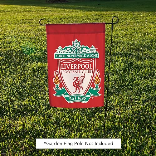 Miniatura 5 de Desert Cactus Liverpool FC - Bandera de jardín de fútbol y fútbol, 100% poliéster (bandera de jardín A)