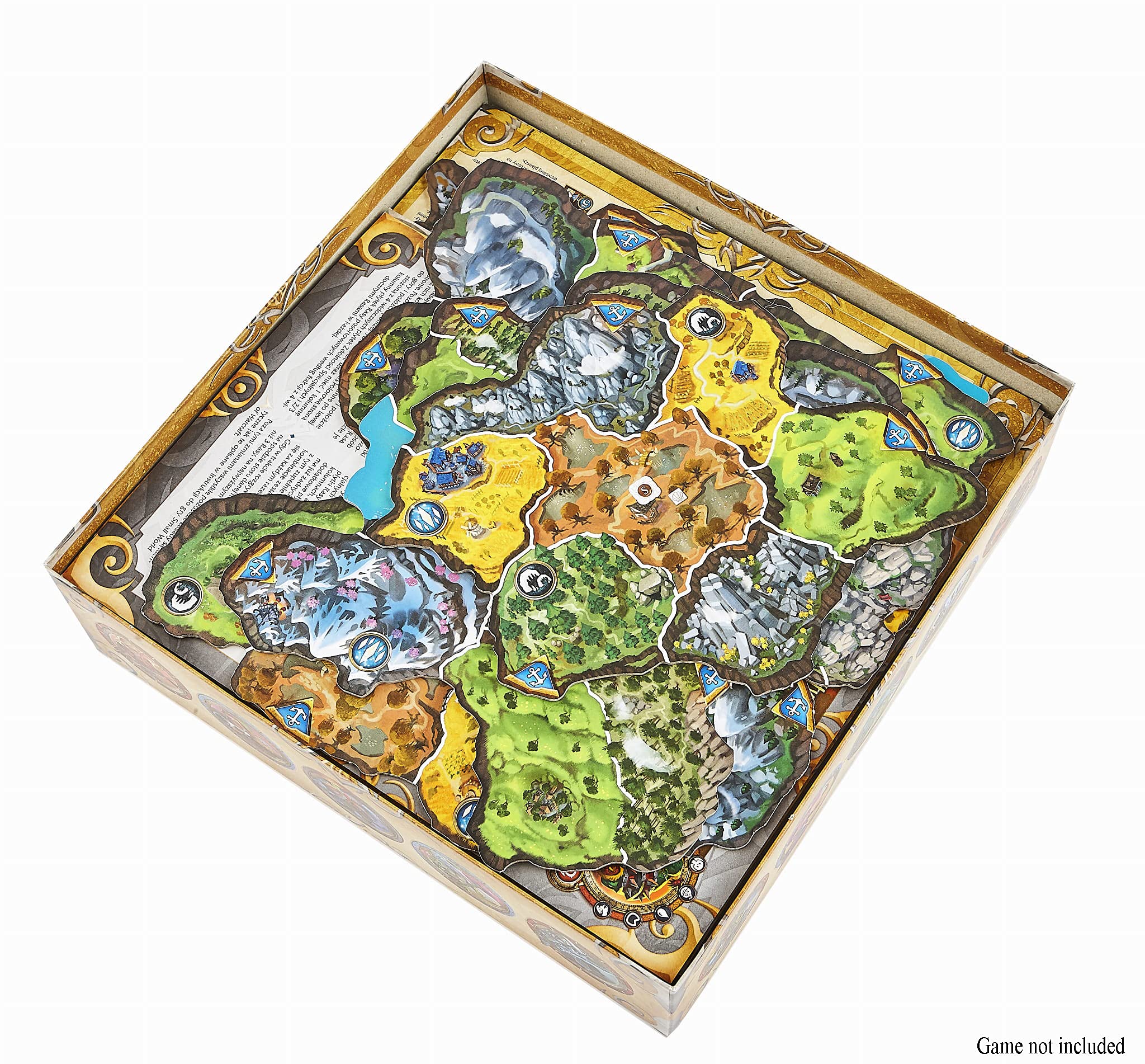 docsmagic.de Organizer Insert for Small World of Warcraft Box, Brown - Image 2