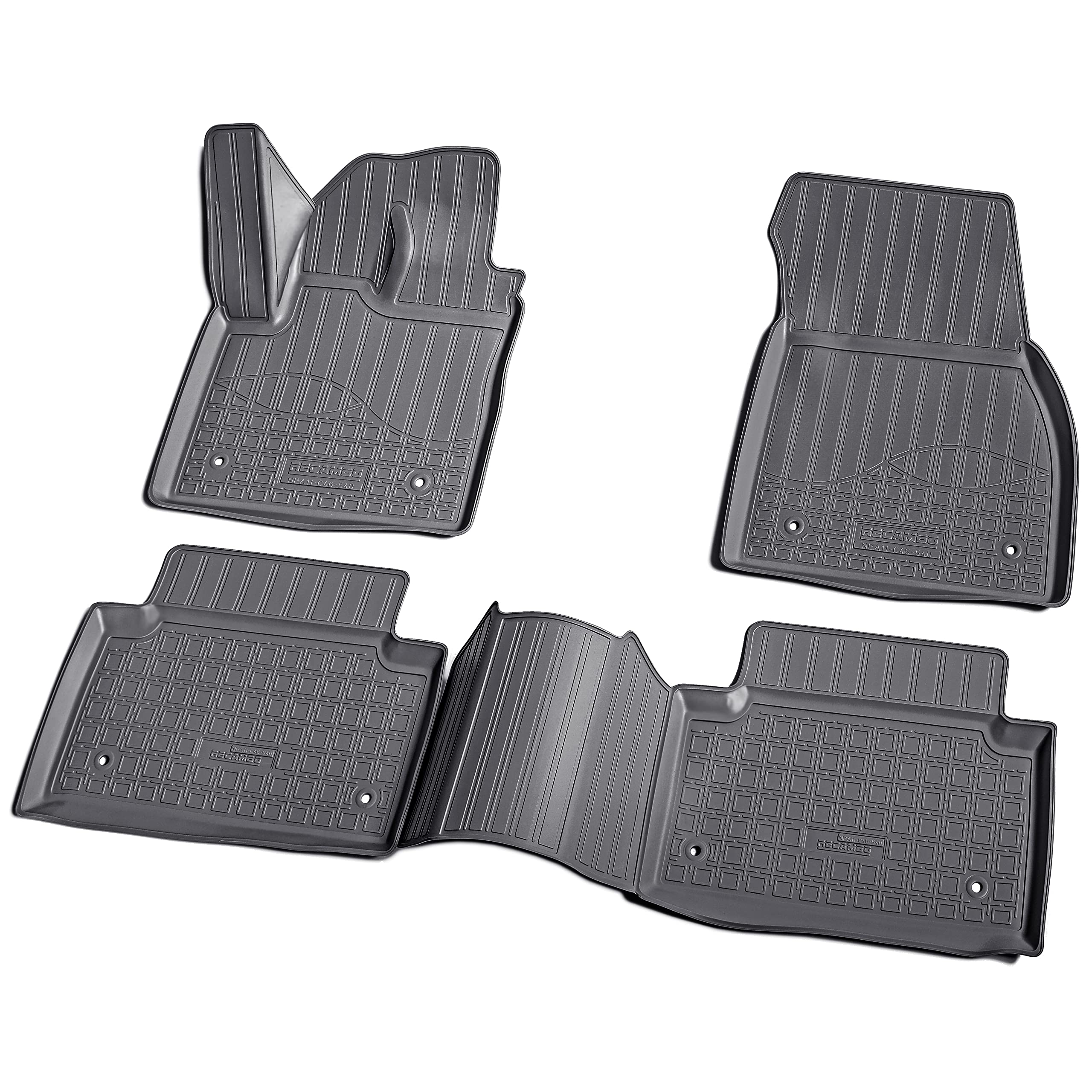 Element Tappetini Gomma Antiscivolo Premium Per Land Rover Range Rover Evoque (2011-2018) - Set Da 4 Pezzi - Protezione Totale Personalizzata