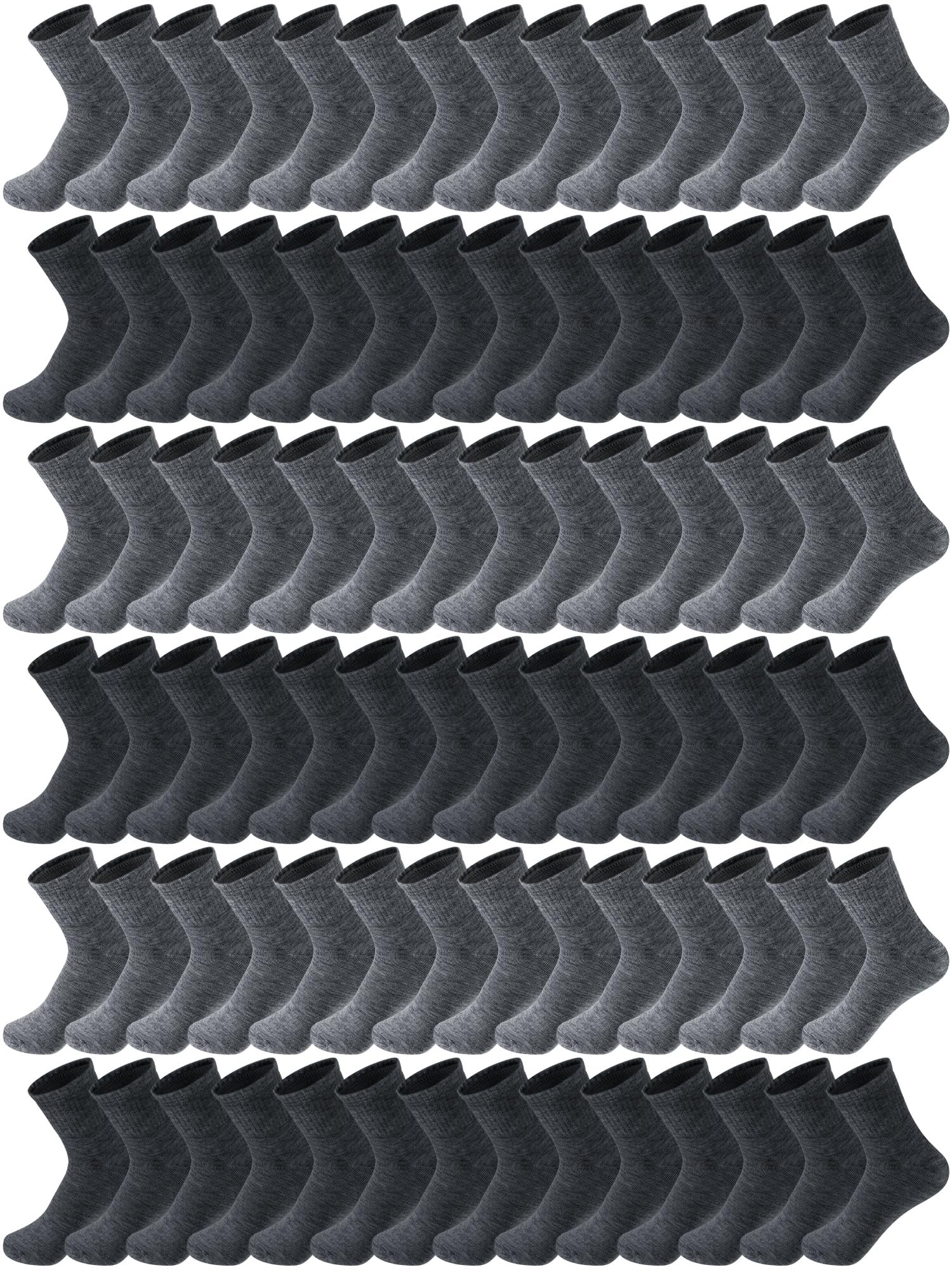 Tarpop 100 Pairs Mens Ankle Socks