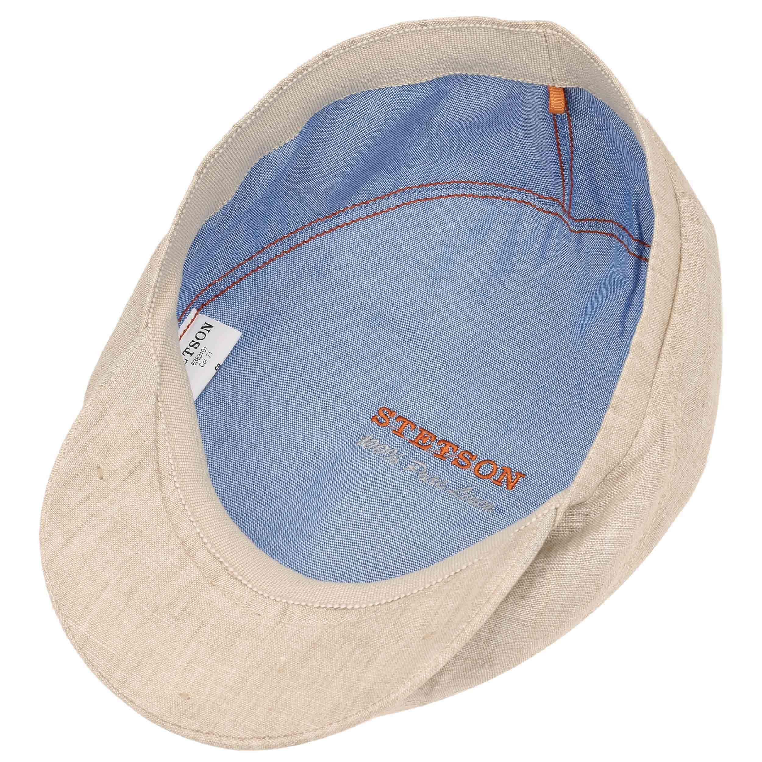 Stetson Belfast Schirmmütze Uni einfarbig Made in EU Herren Frühling Sommer