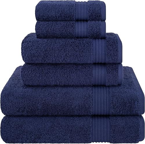 Cotton Paradise Cotton Paradise 100% Cotton Turkish Towel Set Soft Absorbent
