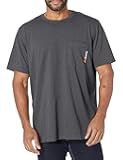 Men's Base Plate Blended Short-Sleeve T-Shirt, Navy Heather, Small