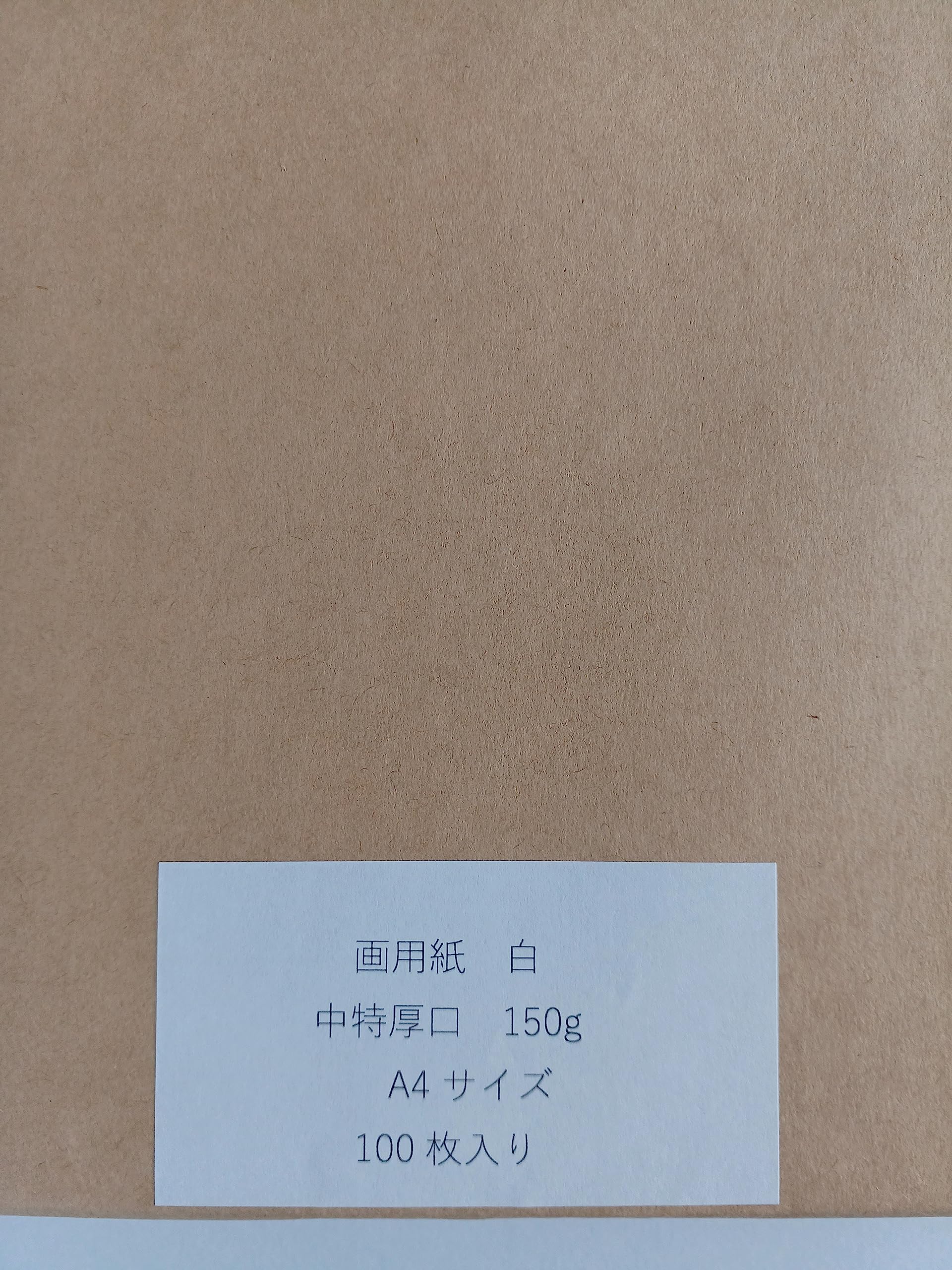 Amazon.co.jp: 画用紙 白 A4サイズ 100枚入り 297㎜×210㎜ (中特厚口