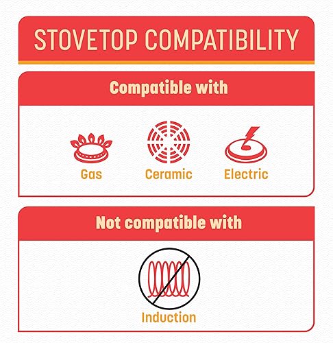 Miniatura 3 de Joyce Chen 22-0040 Pro Chef Wok de fondo plano con revestimiento antiadherente Excalibur 14 pulgadas