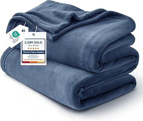 Miniatura 38 de Bedsure GentleSoft - Mantas de forro polar, tamaño Queen, color morado, manta de cama suave, ligera, afelpada, difusa, acogedora, de microfibra